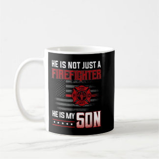 Mein Sohn ist ein Feuerwehrheldhelden, die Mama zu Kaffeetasse
