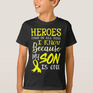 Mein Sohn ist ein Helden-Kinderkrebs-Bewusstsein 1 T-Shirt
