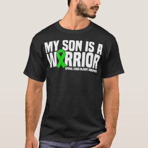 Mein Sohn ist ein Krieger-Wirbelstürme-Verletzung  T-Shirt