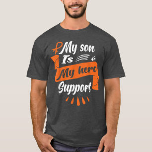 Mein Sohn ist mein Helden, der Leukämie Krebs-Bewu T-Shirt