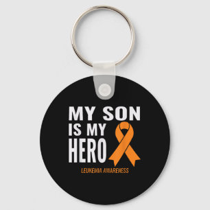 Mein Sohn ist mein Heldenleukämie-Tumor-Support un Schlüsselanhänger