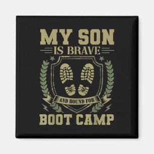 Mein Sohn ist tapfer und auf dem Weg ins Bootcamp Magnet