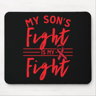 Mein Sohn kämpft gegen den Blutkrebs Mousepad