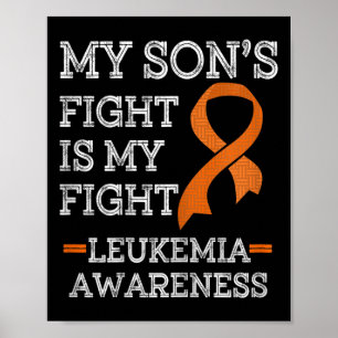 Mein Sohn kämpft gegen Leukämie und gibt Geschenke Poster