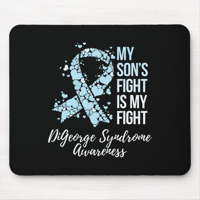 Mein Sohn kämpft mit der Aware für mein Gefechtsdi Mousepad (Vorne)