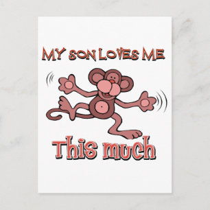 Mein Sohn Liebe mich so sehr Postkarte