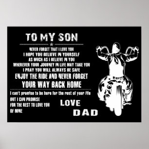 Mein Sohn Liebe Vater Poster