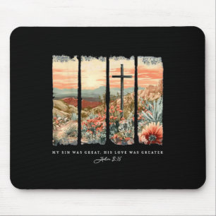 Mein Sohn war groß, seine Liebe war größer John 31 Mousepad