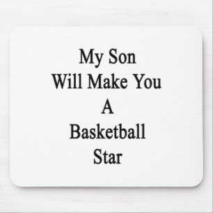 Mein Sohn wird dich zum Basketballstar machen Mousepad