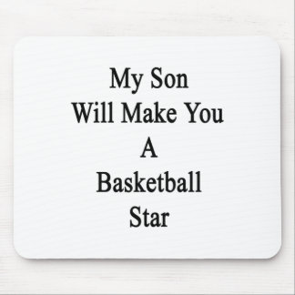 Mein Sohn wird dich zum Basketballstar machen Mousepad