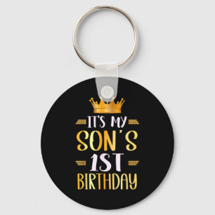 Mein Sohn wird heute 1 Jahr alt Herzlichen Glückwu Schlüsselanhänger