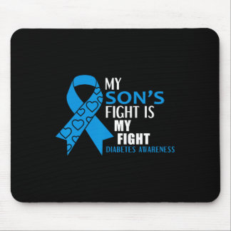 Mein Söhnenkampf ist mein Diabetes Typ 1 Mousepad