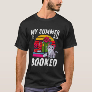 Mein Sommer ist alles beim Lesen der bibliografisc T-Shirt