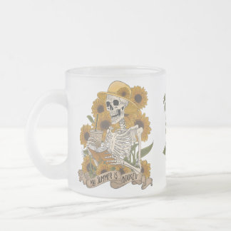 Mein Sommer ist gebucht Mattglastasse