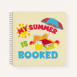 Mein Sommer ist reserviert Notebook Notizbuch
