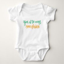 Mein Sonnenschein-Baby-Shirt
