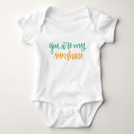 Mein Sonnenschein-Baby-Shirt Baby Strampler