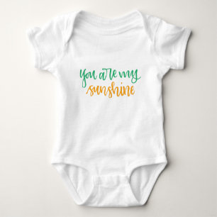 Mein Sonnenschein-Baby-Shirt Baby Strampler