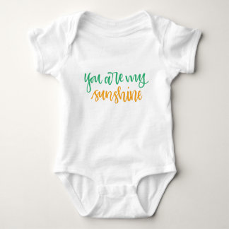 Mein Sonnenschein-Baby-Shirt Baby Strampler