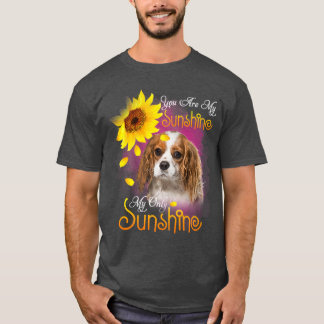 Mein Sonnenschein Charles Spaniel Hund mit Sonnenb T-Shirt