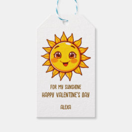 mein Sonnenschein - gelbe Sonne Geschenkanhänger