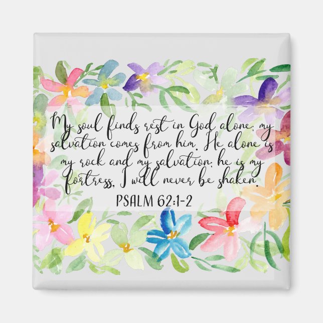 Mein Soul findet Erholung im Alleingang Magnet (Vorne)