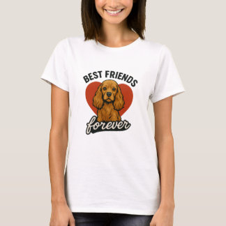 Mein Spaniel, mein bester Freund – T-Shirt für Hun