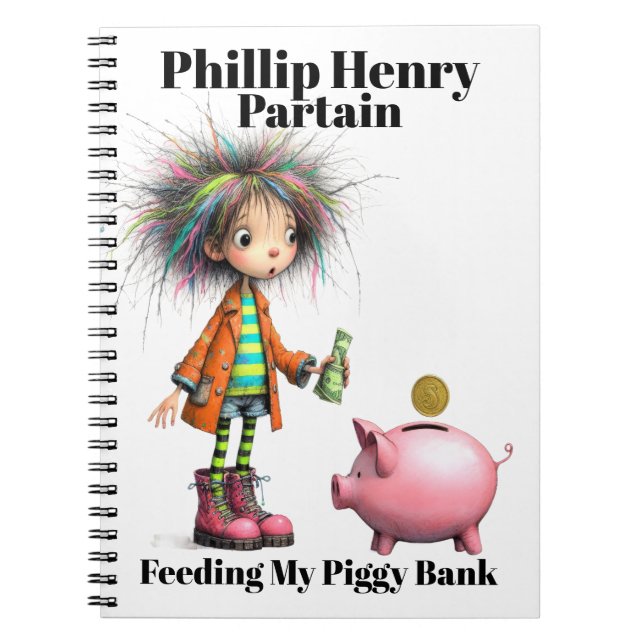 Mein Sparkonto Notizblock (Vorderseite)