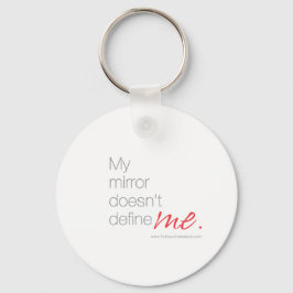 Mein Spiegel definiert mich nicht Schlüsselanhänger