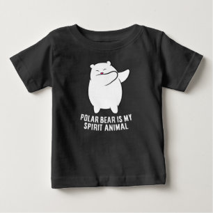Mein Spirit Animal Polar Bär Niedlicher Polar Bär Baby T-shirt