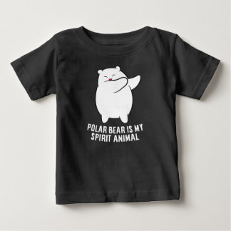 Mein Spirit Animal Polar Bär Niedlicher Polar Bär Baby T-shirt