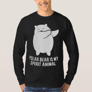 Mein Spirit Animal Polar Bär Niedlicher Polar Bär T-Shirt