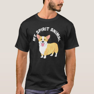 Mein spirituelles Tier Corgi Hundemama und Hundepa T-Shirt