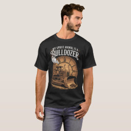 Mein spirituelles Tier ist Bulldozer Vintage Const T-Shirt