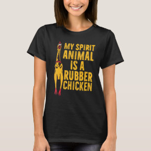Mein spirituelles Tier ist ein Gummihuhn  Huhn App T-Shirt