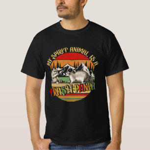 Mein spirituelles Tier ist ein Waschbär-Raccoon-Vi T-Shirt