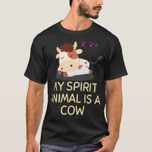 Mein spirituelles Tier ist eine Kuh Kühe Kleidung  T-Shirt