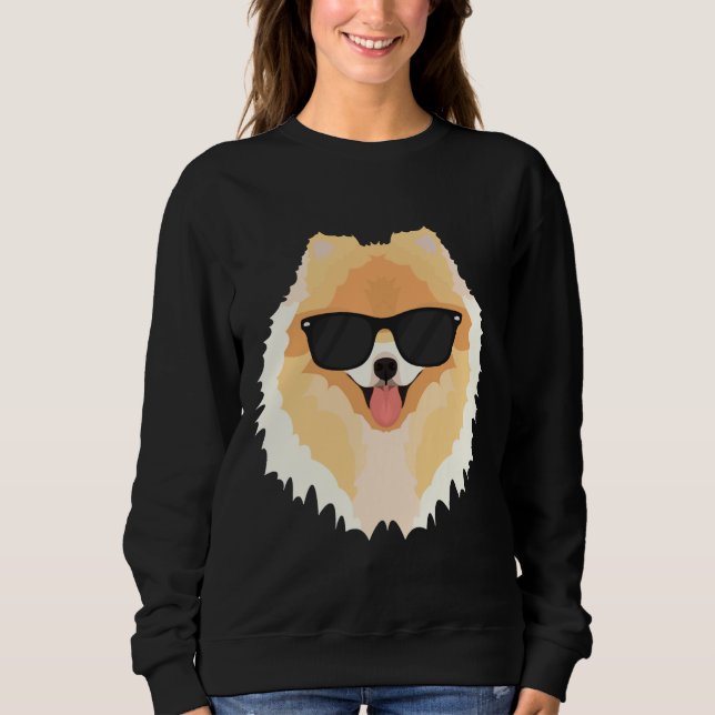 Mein Spitz ist der Coolste Sweatshirt (Vorderseite)