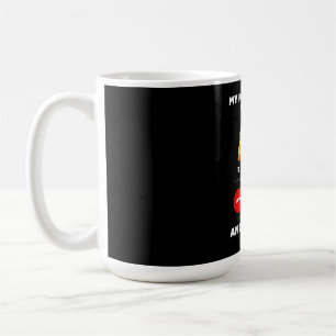 Mein Spitz ruft an und ich muss gehen Kaffeetasse
