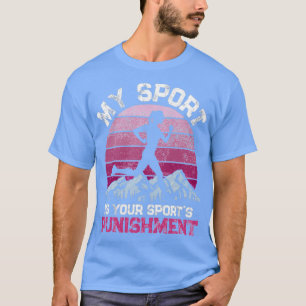 Mein Sport ist deine Sportstrafe Vintage Athlet T-Shirt