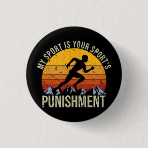 Mein Sport ist Ihr Sportstrafgleis Button