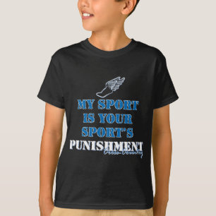Mein Sport ist Ihre Sportstrafe - Langlauf T-Shirt