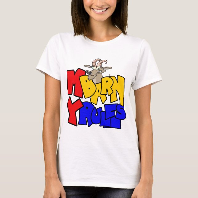 Mein Stall meine Herrschaftsgurt T-Shirt (Vorderseite)