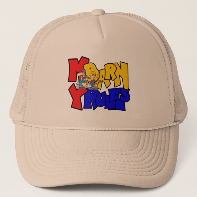 Mein Stall meine Herrschaftskuh Truckerkappe (Vorderseite)