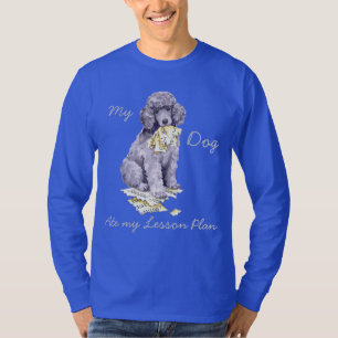 Mein Standard Poodle Ate my Lektionsplan T-Shirt
