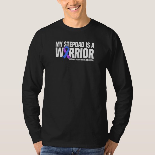 Mein Stepdad ist ein Programm für rheumatoide Arth T-Shirt (Vorderseite)