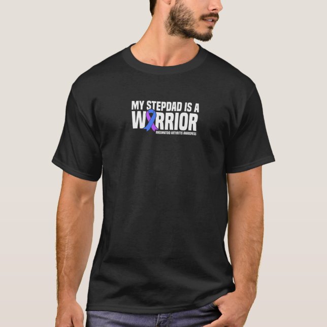 Mein Stepdad ist ein Programm für rheumatoide Arth T-Shirt (Vorderseite)