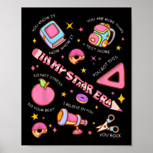 Mein Sternenzeitalter - Motivierend Testtag Funny  Poster