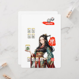 Mein Stil Mahjong Einladung