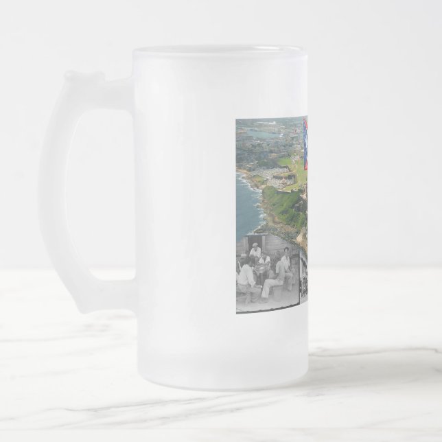 Mein Stolz Mattglas Bierglas (Links)